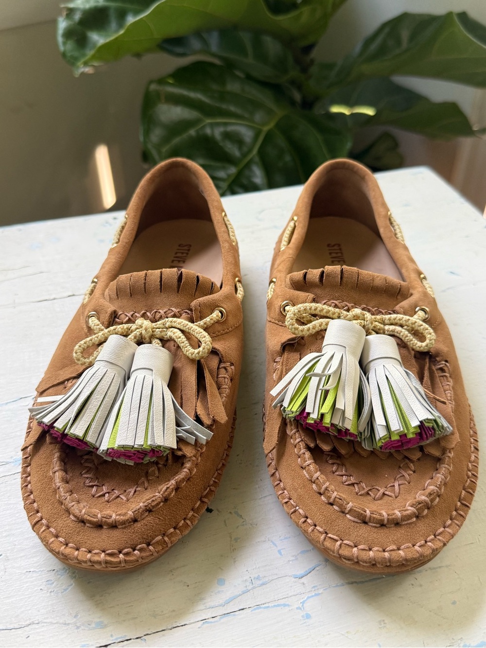 Steve Madden leather moccasin
